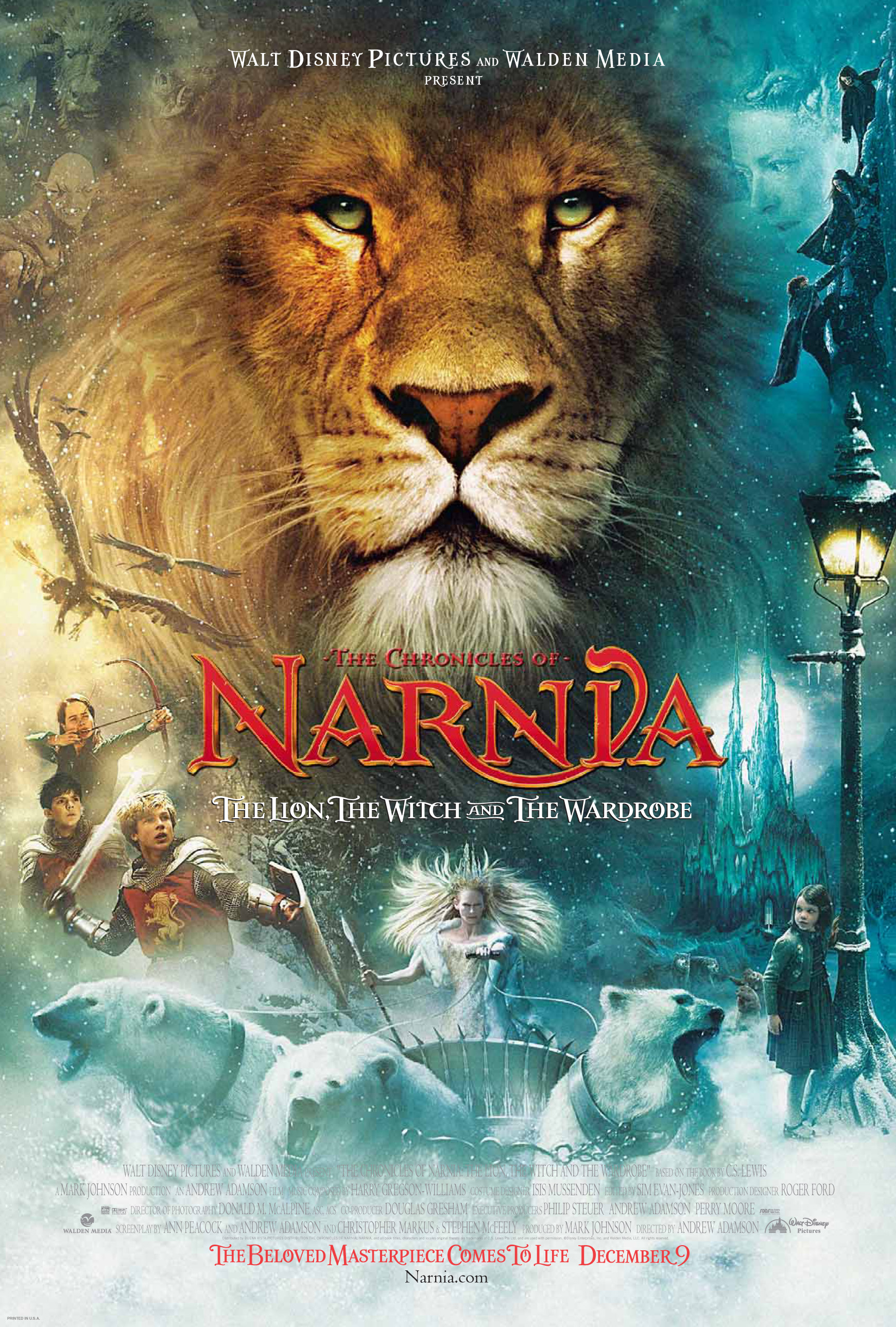 The Chronicles of Narnia The Lion the Witch and the Wardrobe อภินิหารตำนานแห่งนาร์เนีย ตอน ราชสีห์ แม่มด กับตู้พิศวง